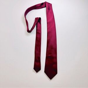 Geoffrey Beene Burgandy Tie